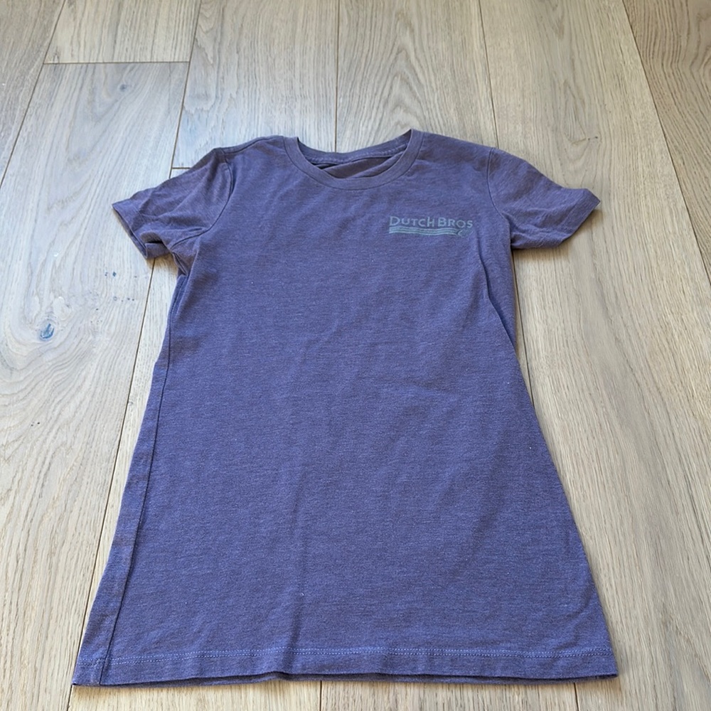 Dutch Bros purple tshirt